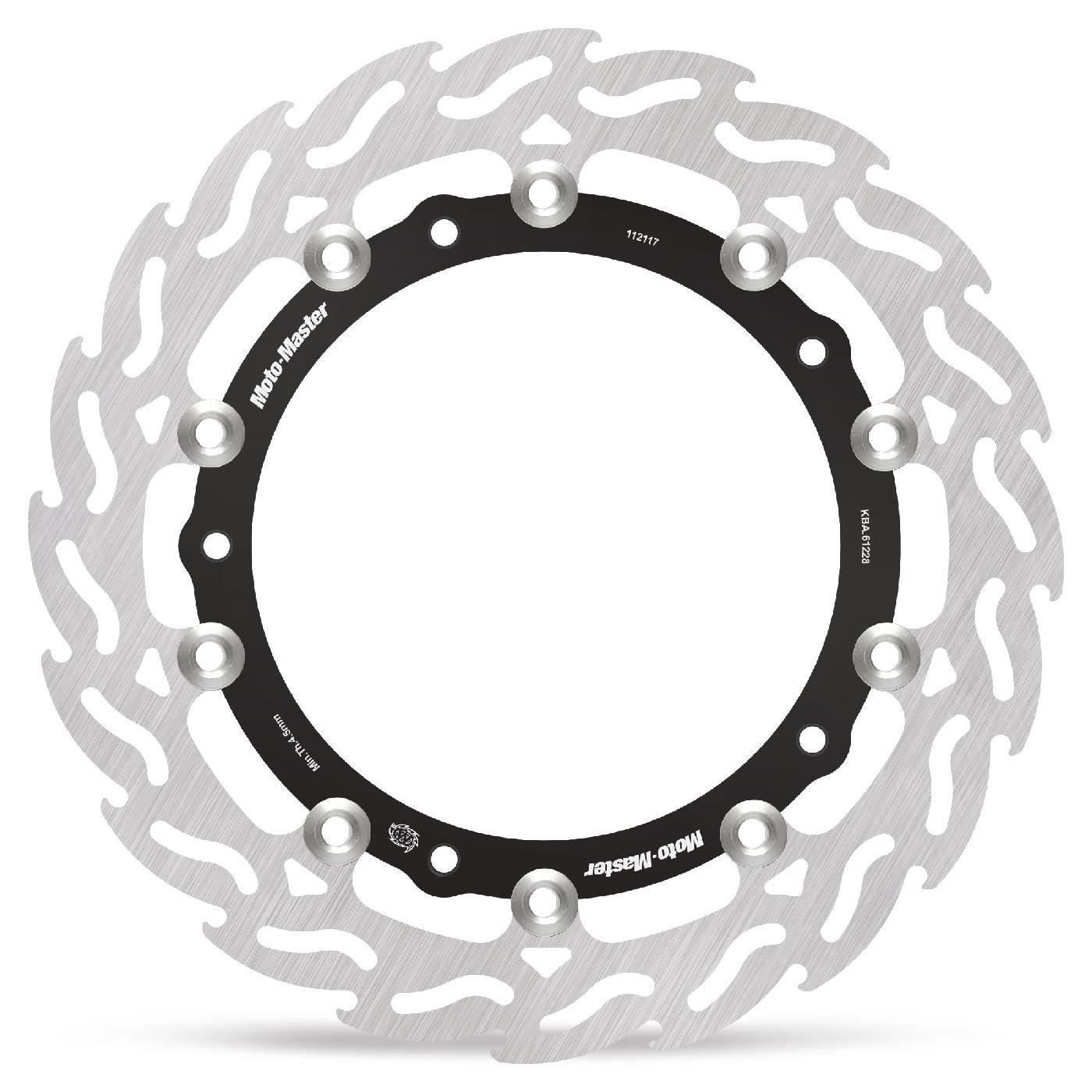 Moto-Master Front Left Floating Flame Series 320 mm For BMW R 1200 ST (K28) (retrofit rivet kit) 2003-2007
